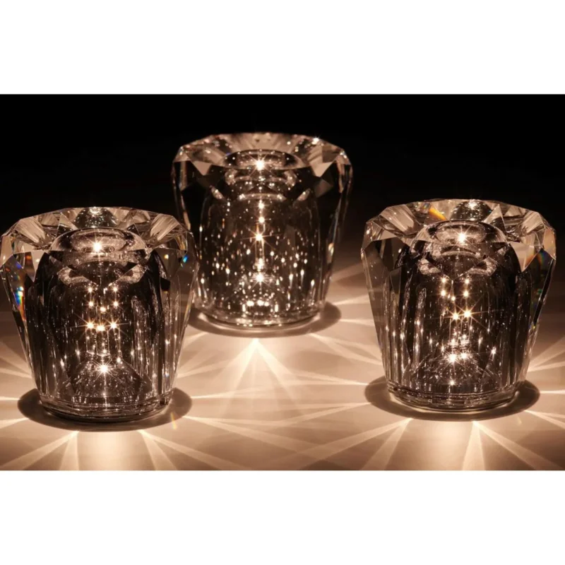 Brehn | Lampe - Luxus Diamant Kristall LED Wiederaufladbare Tischlampe