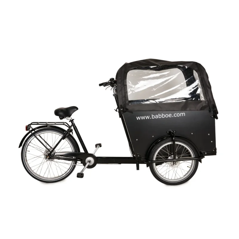 Babboe Big 2021 Stahl Lastenrad Schwarz RH 48 Fahrrad