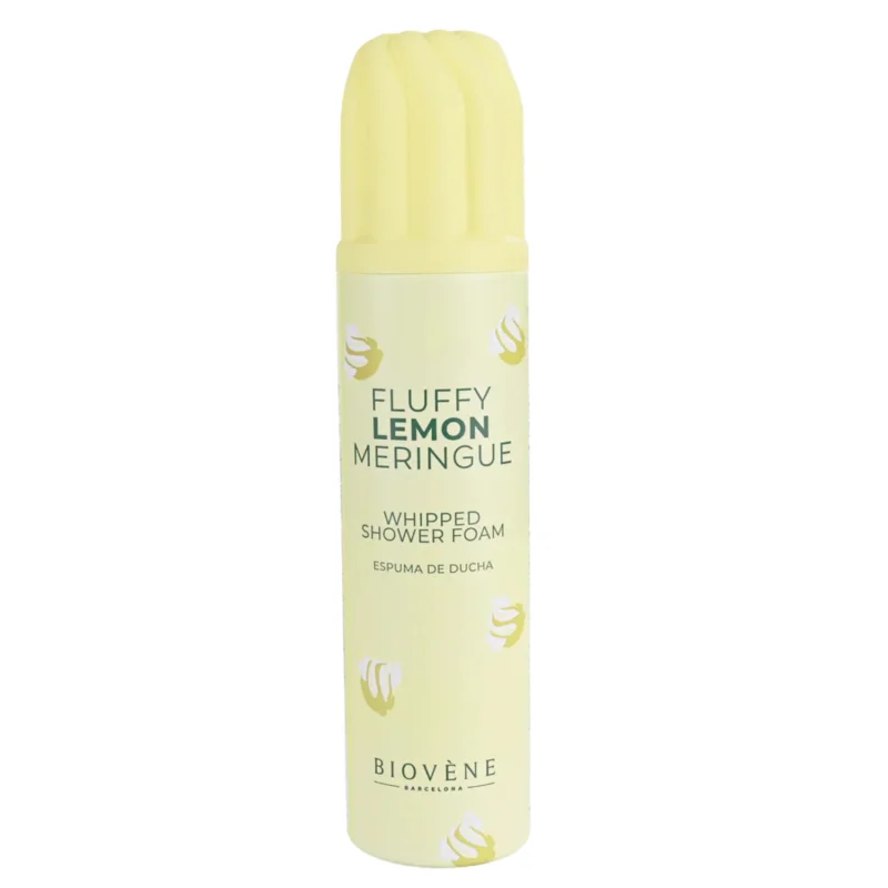 Biovene Fluffy Lemon Meringue Whipped Shower Foam