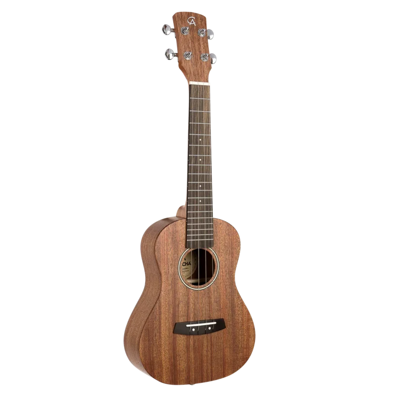 CASCHA CUCMS2 Konzert-Ukulele – Korpus aus massivem Mahagoni, Griffbrett & Steg aus Palisander, Sattel aus Ochsenknochen