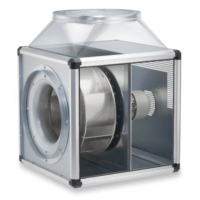 Helios Ventilatoren - Boxventilator Gigabox EC GBD EC 560 T120 m.Formstück+Manschet