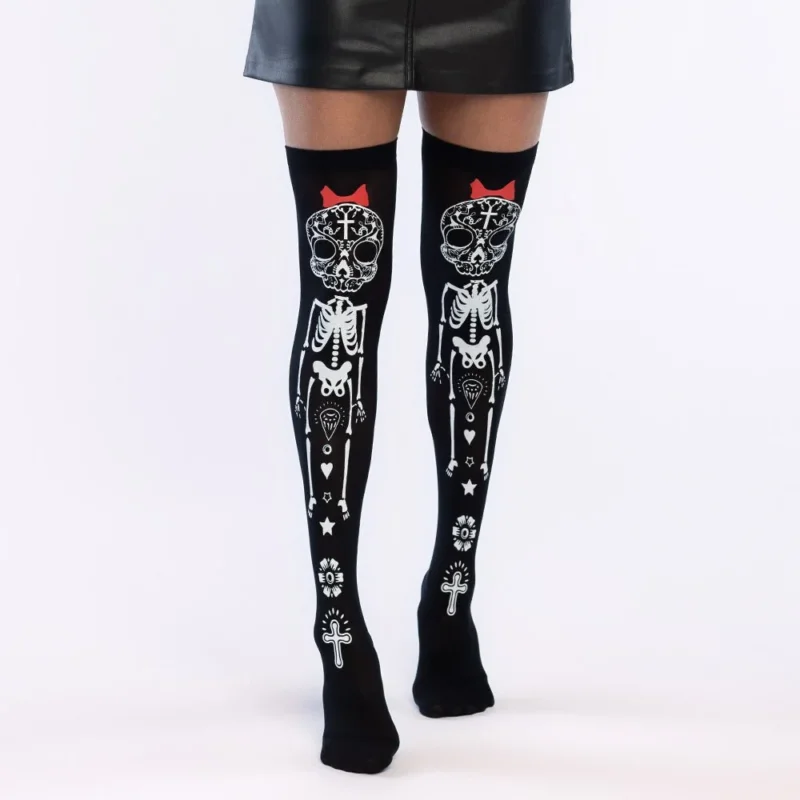 Dia De Los Muertos Kousen Skelet van Boland koop je bij Partywinkel