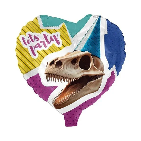 Dinosaurus Helium Ballon Lets Party Leeg 45cm van VDV Benefit koop je bij Partywinkel