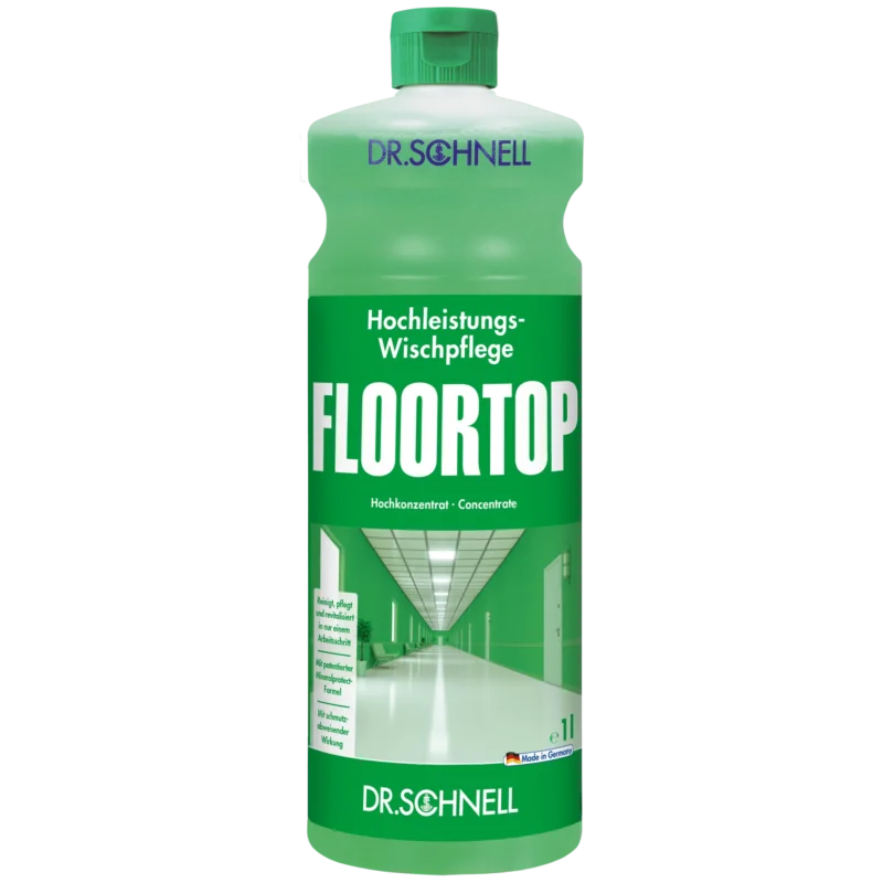 Dr. Schnell Floortop Hochleistungswischpflege 1 Liter Flasche