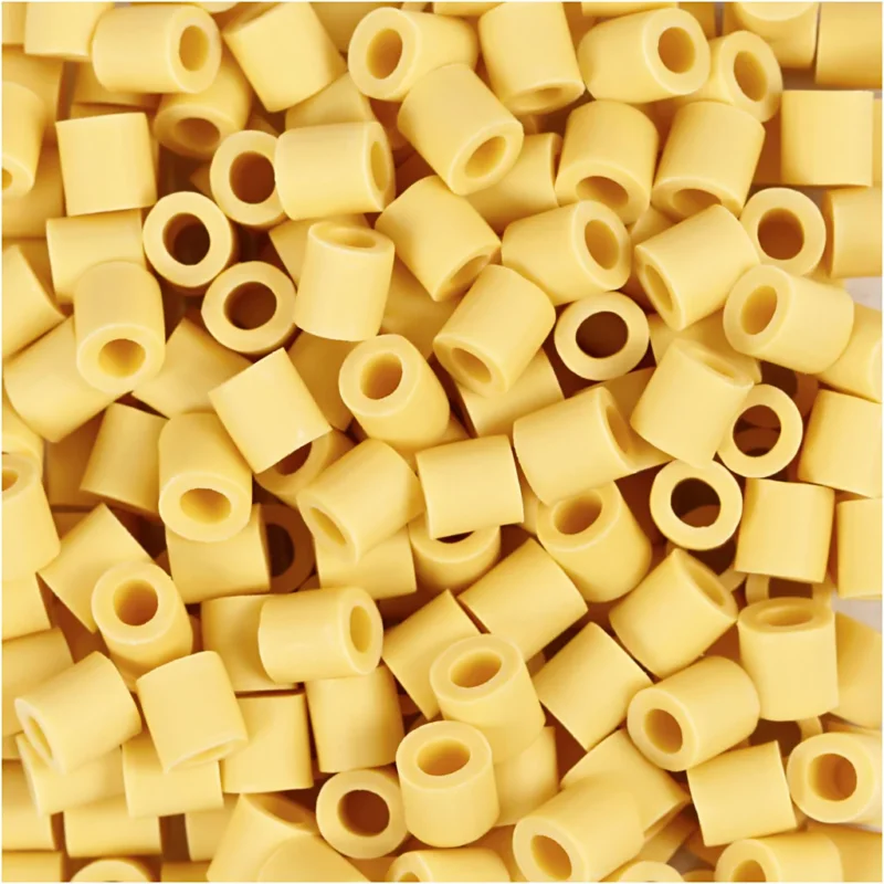 NABBI BioBeads, size 5x5 mm, hole size 2.5 mm, medium, yellow, 3000 pc