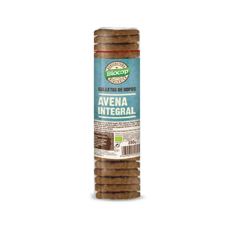 Galletas Copos de Avena Integral Biocop, 250 g