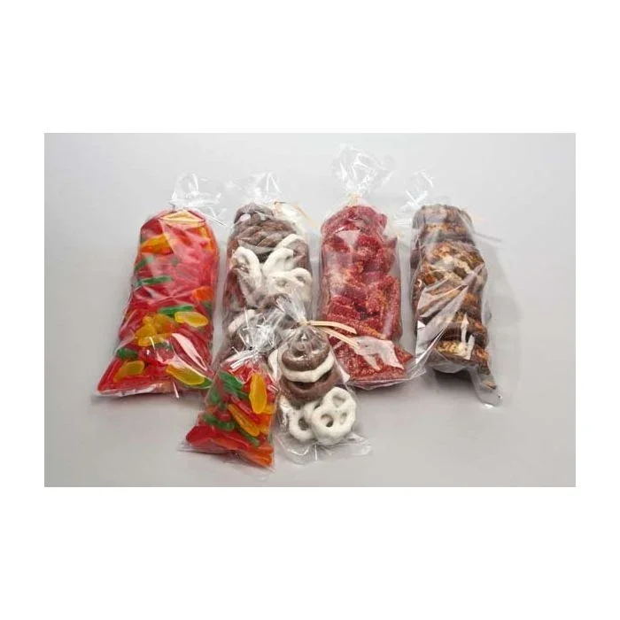 Plastic Bags 10.2x25.4cm Clear Polypropylene