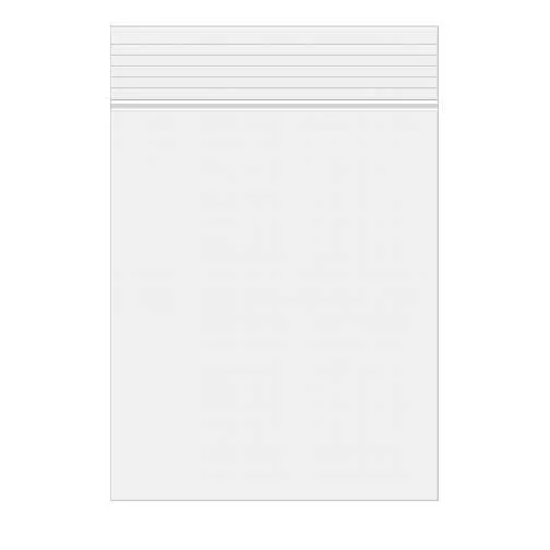 Grip Seal Bags 23x30.5cm PE 50 micron