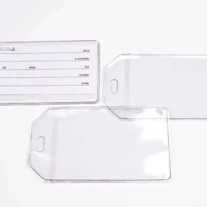 Luggage label Sleeves 7x10.5 cm