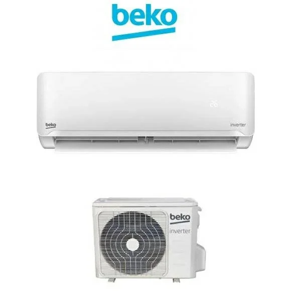 climatizzatore condizionatore beko inverter 12000 btu aerbpeu120 classe a__ a_ con kit installazione incluso