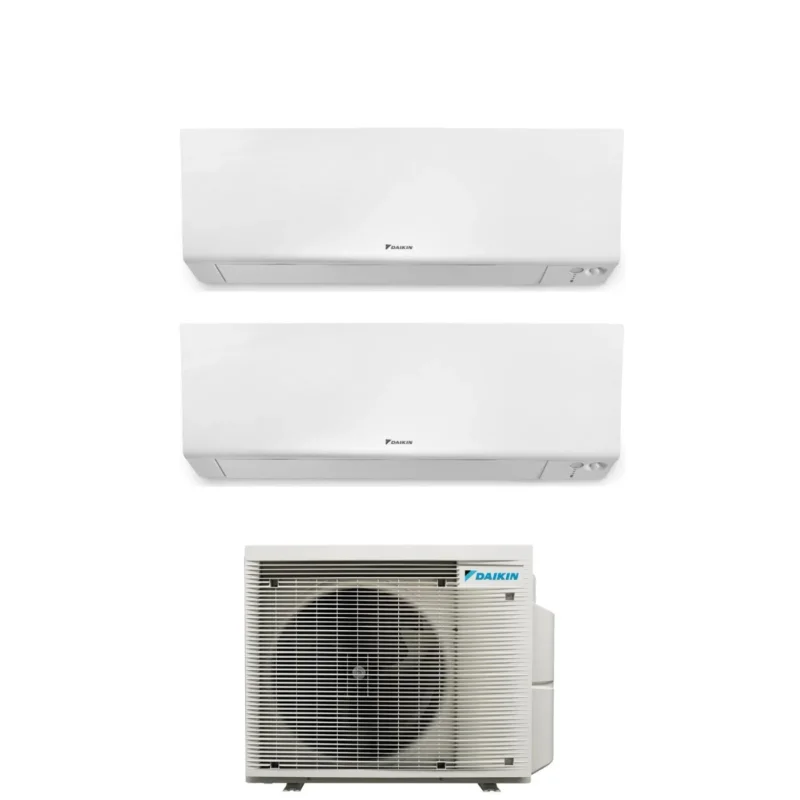 climatizzatore condizionatore daikin bluevolution dual split inverter serie ftxm r perfera wall 7+7 con 2mxm40a r 32 wi fi integrato 7000+7000 garanzia italiana