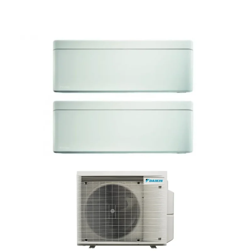 climatizzatore condizionatore daikin bluevolution dual split inverter serie stylish white 9_9 con 2mxm50m9 n r 32 wi fi integrato 9000_9000 colore bianco garanzia italiana