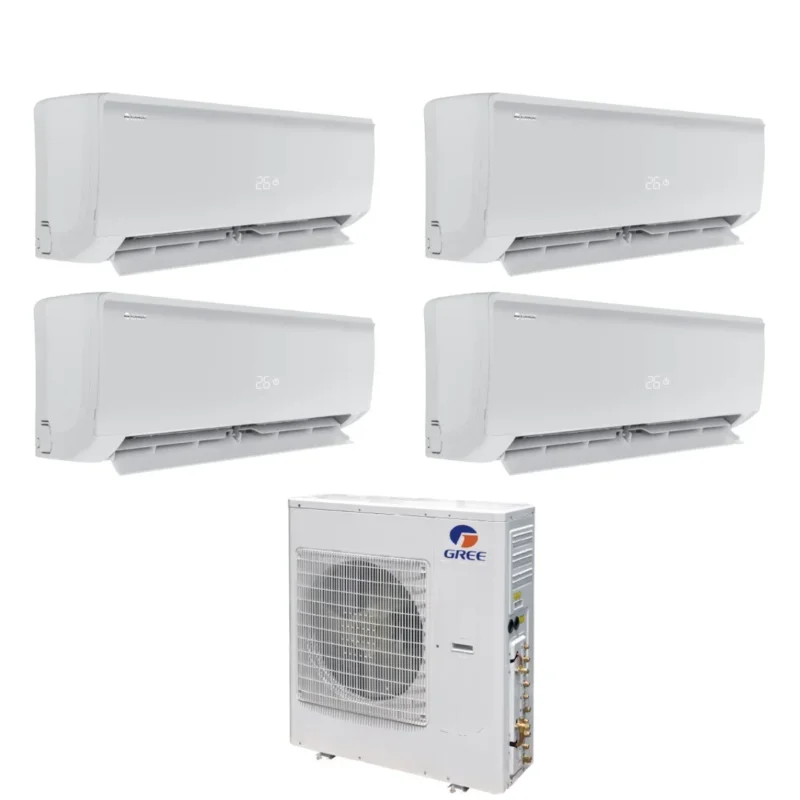 climatizzatore condizionatore gree quadri split inverter serie bora plus 9_9_9_9 con gwhd 28 nk6oo r 32 wi fi optional 9000_9000_9000_9000
