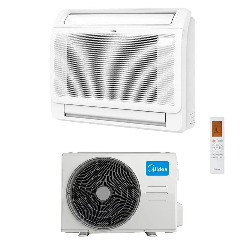 climatizzatore condizionatore midea inverter console 12000 btu r 32 a__ a_ wi fi optional mfa2u 12hrfnx_mox230 12hfn8 q
