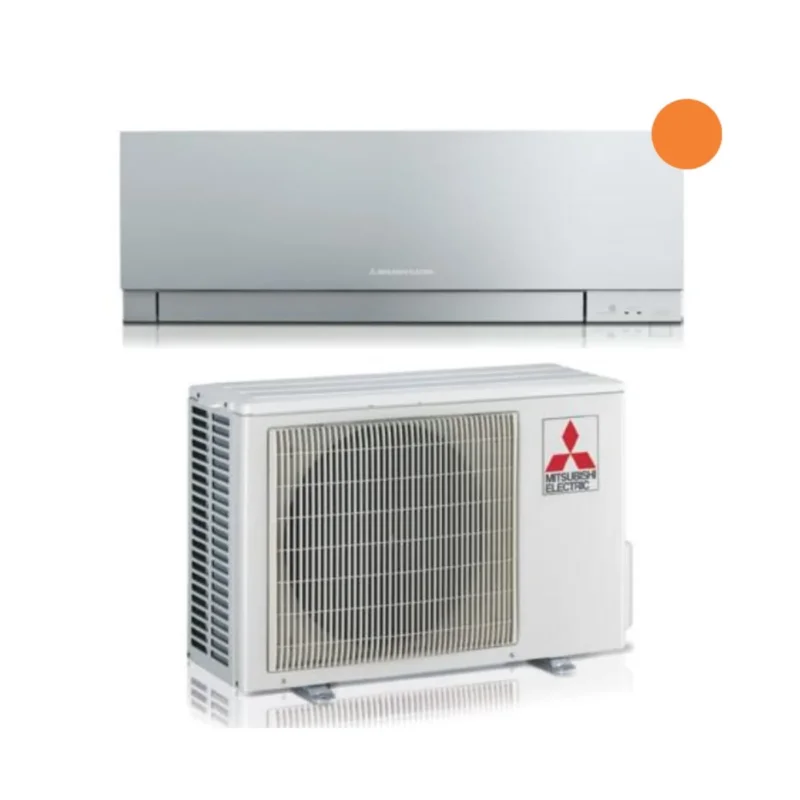 climatizzatore condizionatore mitsubishi electric inverter kirigamine zen r 32 silver 9000 btu msz ef25vgks argento wi fi integrato novita