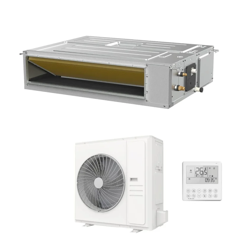 ferroli condizionatore canalizzato ferroli giada c 36000 btu 2cp004wf r 32 wi fi integrato con comando a filo