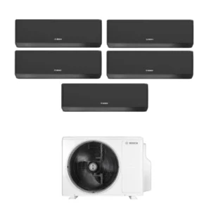 junkers bosch condizionatore penta split bosch climate 7000i black 99121212 con 5000m 1255 e r 32 wi fi integrato