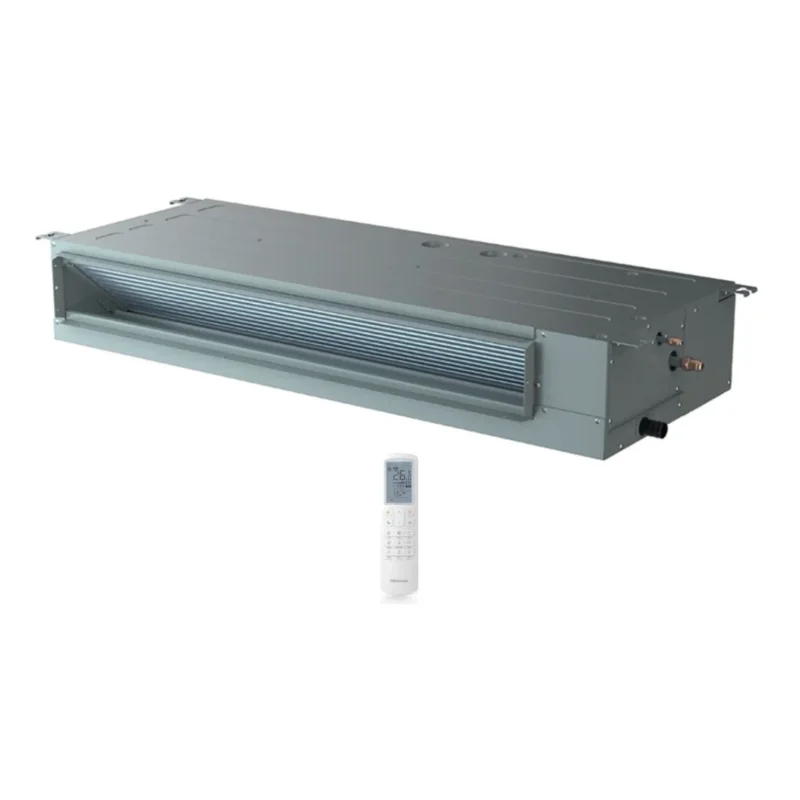 unita interna hisense canalizzato canalizzabile 12000 btu adt35ux4rbl8 r 32 wi fi optional con telecomando e comando cablato di serie