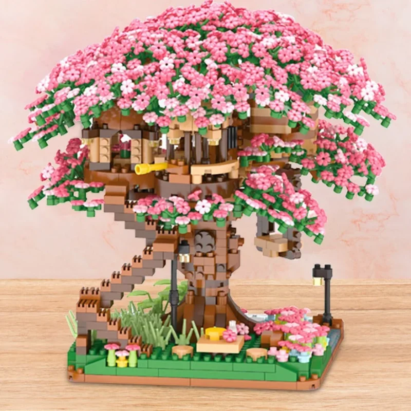Karnz | Sakura Kirschblütenbaumhaus Nano-Bauset