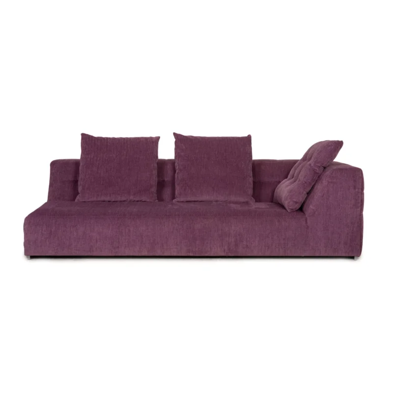 ligne roset EXCLUSIF 2 Stoff Dreisitzer Violett Lila Sofa Couch Daybed
