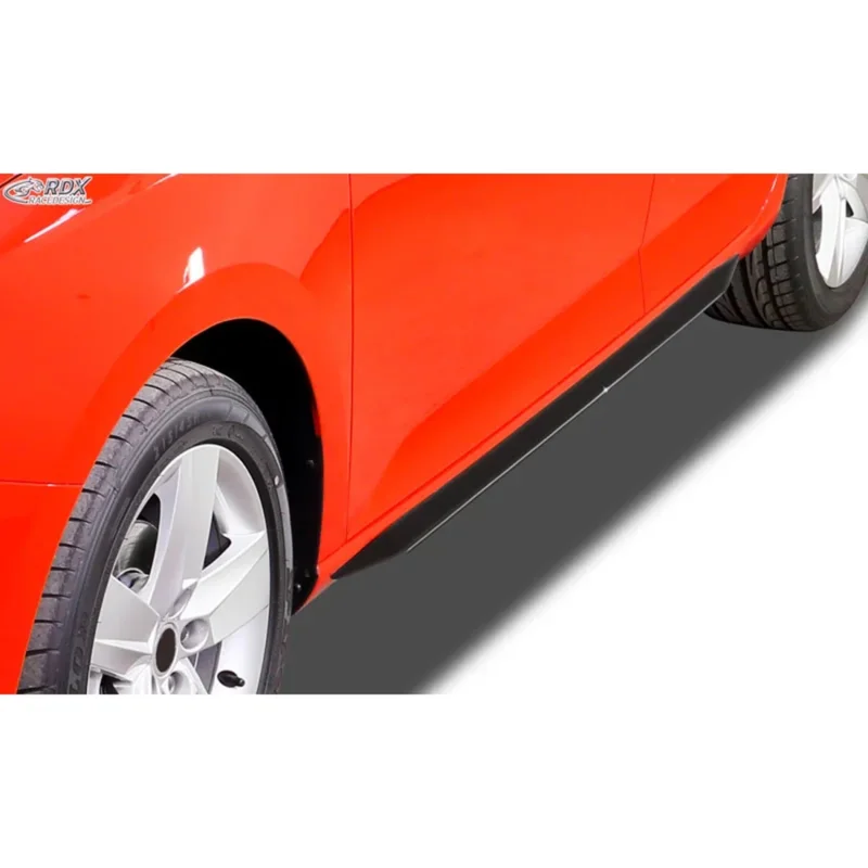 RDX Seitenschweller 'Slim' für VW Polo 6N2 1999-2001 ABS Schwarz 2er-Set TÜV