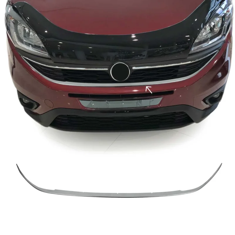 Kühlergrill Leisten Grillleisten für Fiat Doblo 2014-2022 Edelstahl Chrom 1tlg
