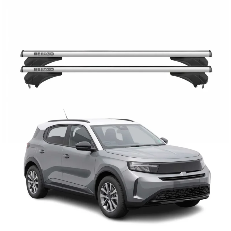 Menabo Dachträger Grundtäger für Opel Frontera 2024-2026 Aluminium Silber 2 tlg