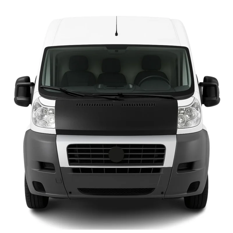 Haubenbra Bonnet Bra Steinschlagschutz für Fiat Ducato 2006-2014 Schwarz 1tlg