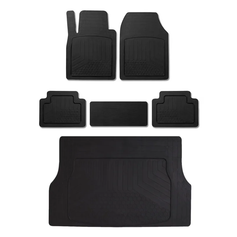 Gummimatten & Kofferraumwanne Set Universal für BYD Tang 7Sitze 2023-2026