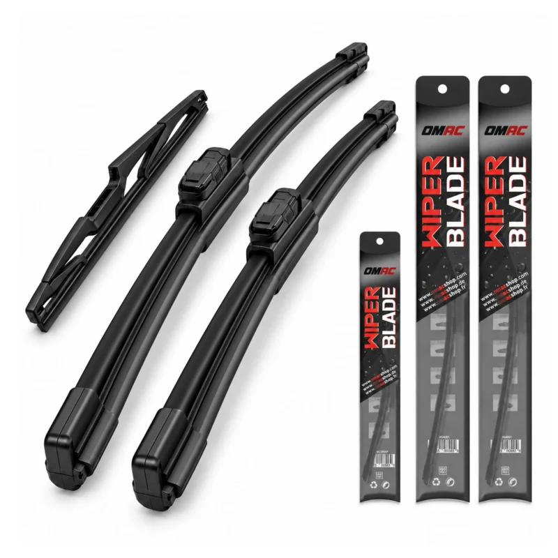 Scheibenwischer Vorne + Hinten Set für Nissan Qashqai +2 2007-2013