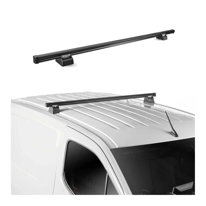 Dachträger für Ford Connect Transit II 2013-2021 H1 1-Träger Stahl Schwarz