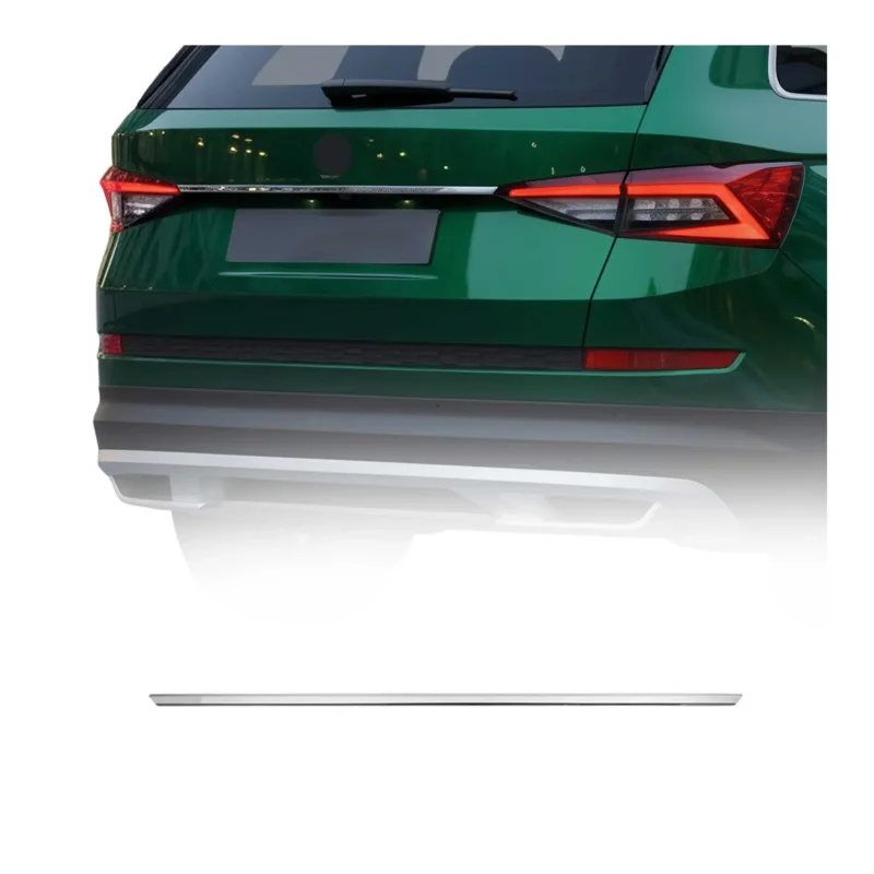 Heckklappe Kofferraumöffner Griff für Skoda Kodiaq 2016-2024 Edelstahl Chrom