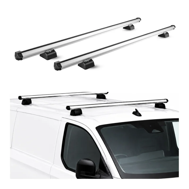 Dachträger für Ford Connect Tourneo III 2022-2026 H1 2-Träger Aluminium Silber