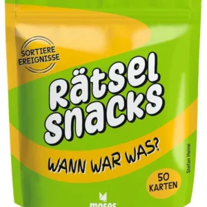 moses - Rätsel Snacks Wann war was?