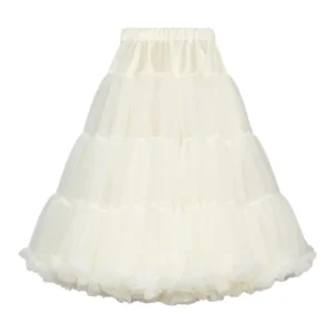 Succubus Clothing 50's Petticoat Elfenbein