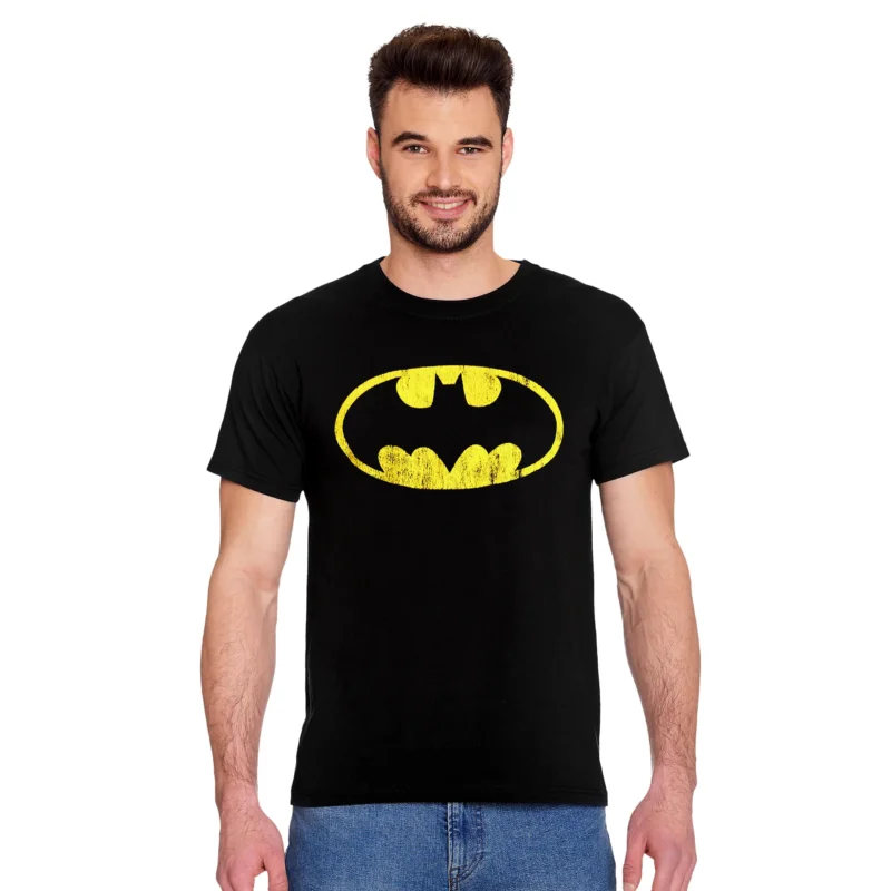 Produktbild Batman - Distressed Shield T-Shirt