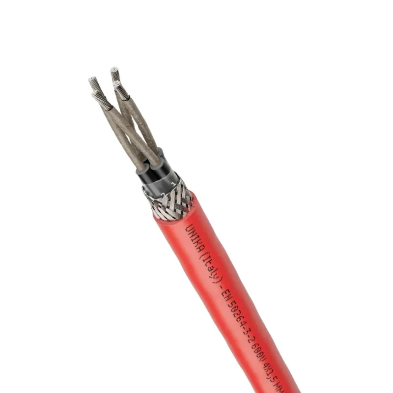 Lapp Kabel&Leitung - Energiekabel >= 1 kV, für feste Verlegung UNIRAIL S 50264-3-2 600V 15382195/500 MMS FR 4X2,5 − 500 Meter