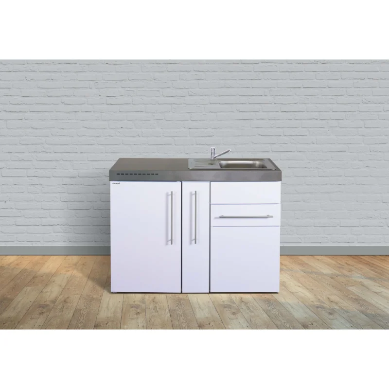 Stengel - Mini-Küche Miniküche Premiumline MPSM120ABreS Schwarz matt