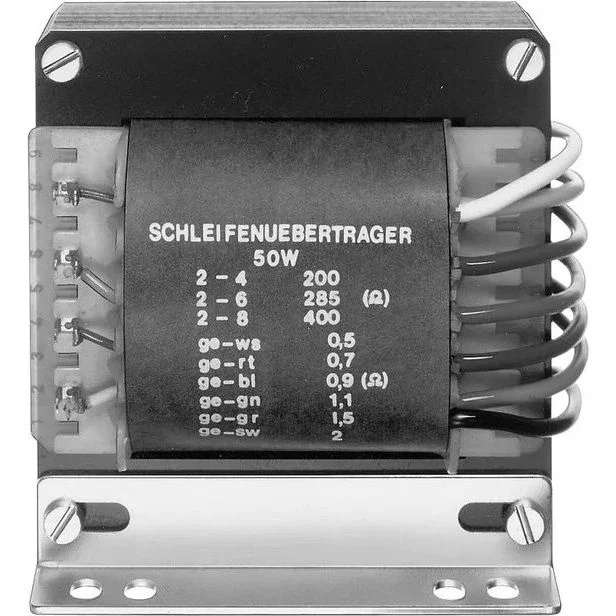 WHD - Zubehör/Ersatzteile für Beschallungssysteme Schleifen-Übertrager ST50 50W,M102a,mitHaube