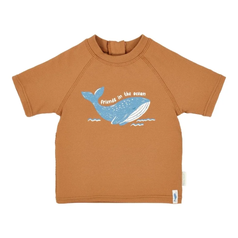 Zwem shirt korte mouwen Sunny Brown koop je bij Babywinkel